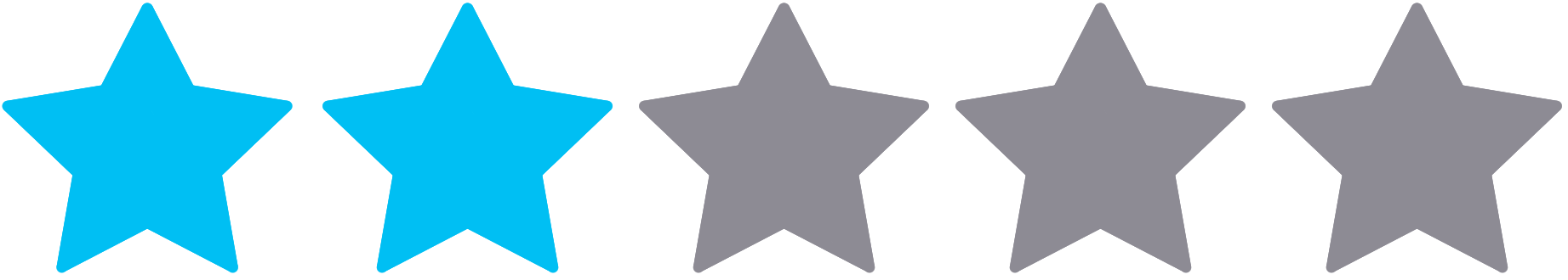 2-Star Rating