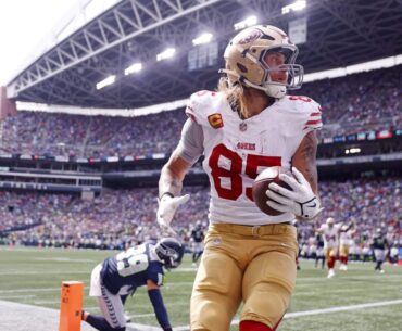 49ers put TE George Kittle on IR, out at least four games: Source