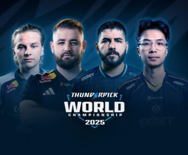 NAVI, The MongolZ, FURIA, and Aurora Accept Thunderpick WC 2025 LAN Invites