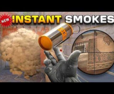 FalleN Debuts NEW Mirage Instant Window Smoke vs MOUZ at BLAST London
