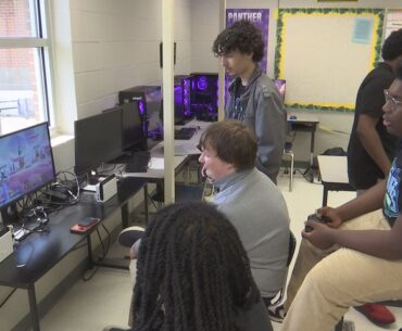 Woodlawn students exploring how Esports can lead to a multitude of career paths