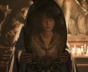 Looking at myself in a mirror.