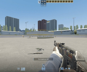 This is how much the spread of an ak should be