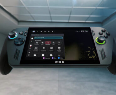 An ROG Xbox Ally X and Ally shown during Microsoft's Xbox stream in June 2025.