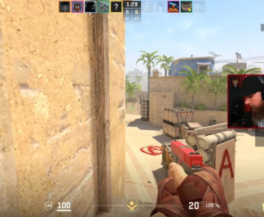 f0rest pistol round 1v5 on stream