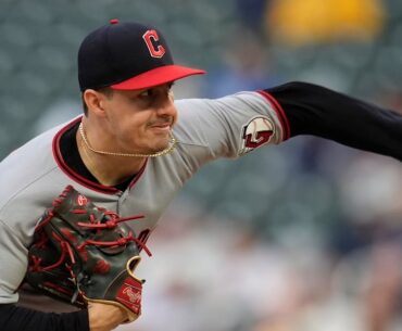 Guardians within a game of division lead after beating Twins 8-0 for 10th straight win