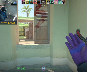 Shox ace to finish off a Faceit game