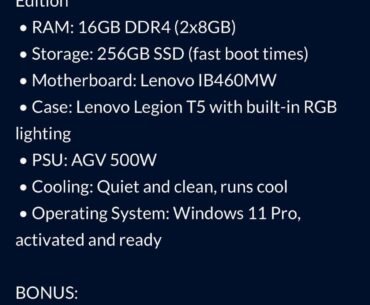 Is this a good starter pc