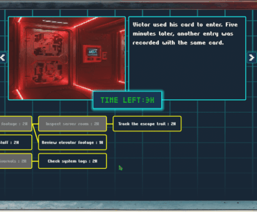 Some screens from my text retro-futuristic game