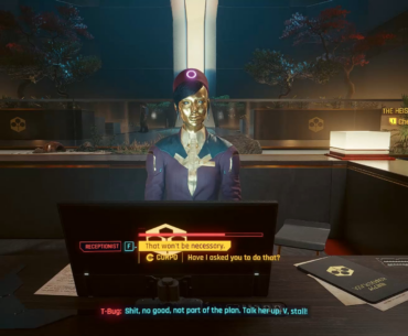 Corpo V is SUCH an asshole.