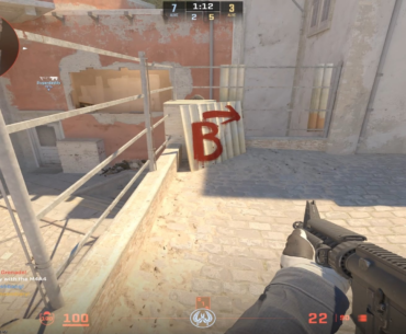 Weapon deflected awp shot