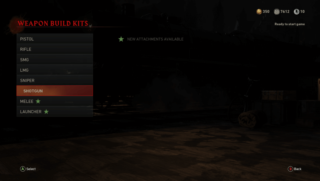 I unlocked a bazooka and trench knife variant but they aren't customizable.