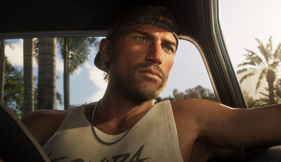 An official screenshot of Jason Duval in GTA 6