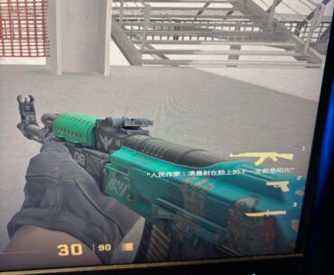 Accidentally bought an AK with a cool name on Steam Marketplace. Keeping it