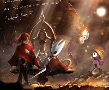 Sandfall Games message to Team Cherry | Congratulations Team Cherry on the release of Silksong, a precious game made with love and care❤️