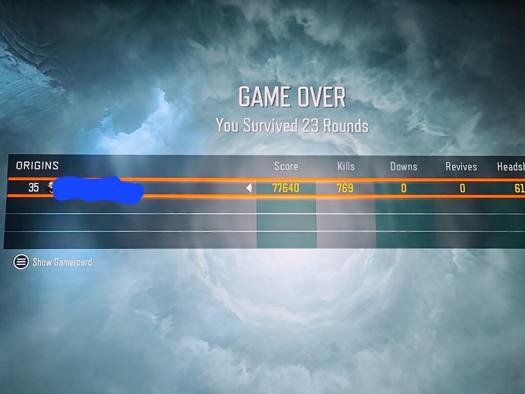 Just beat origins solo ama