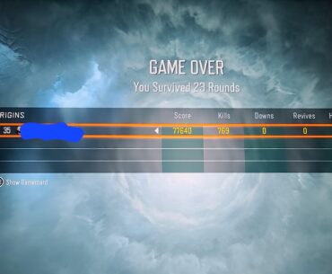 Just beat origins solo ama