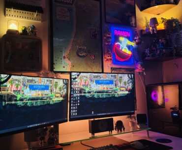 My lofi gaming/work setup