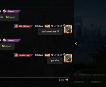 I was randomly playing a 1v1 wow mode and got matched with a good player. I managed to win 20-15. The opponent invited me to the team and messaged me this.