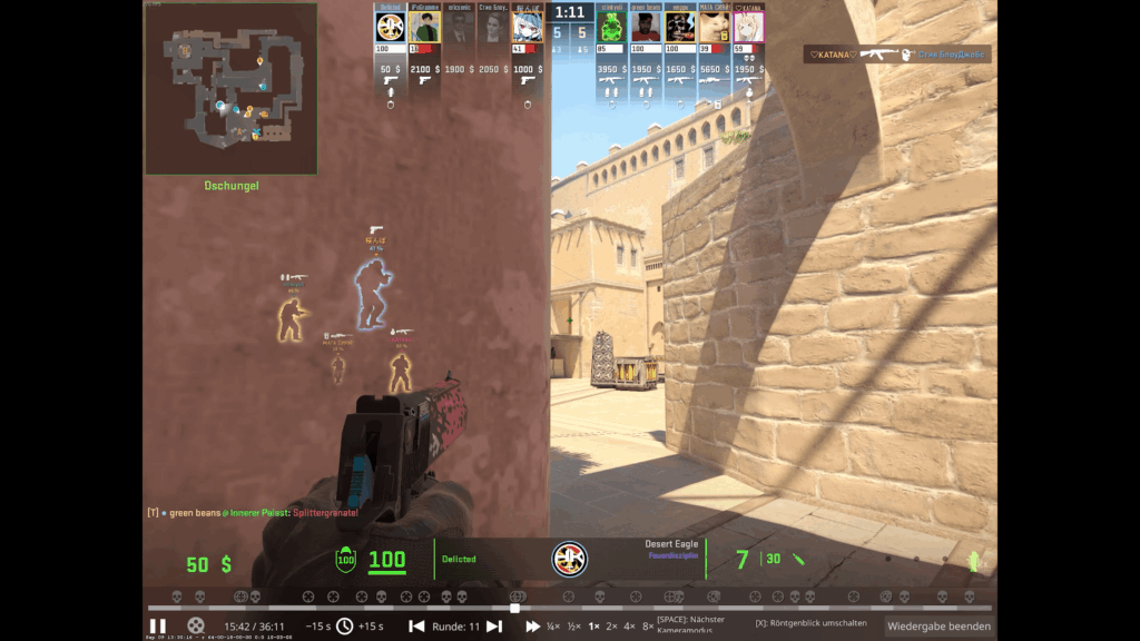 Round of my life: Deagle Ace — All Headshots 💥🧠
