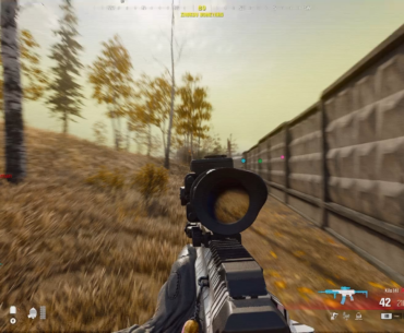 Buddy got us both with one shot.
