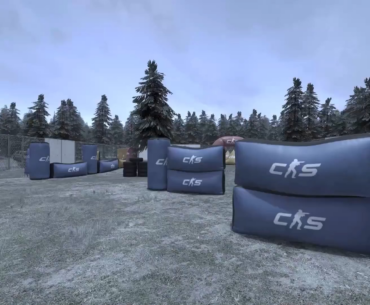 The new scripting system has allowed map maker Krotter to create a paintball mode in CS2