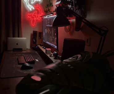Tried putting up a neon, is it working?