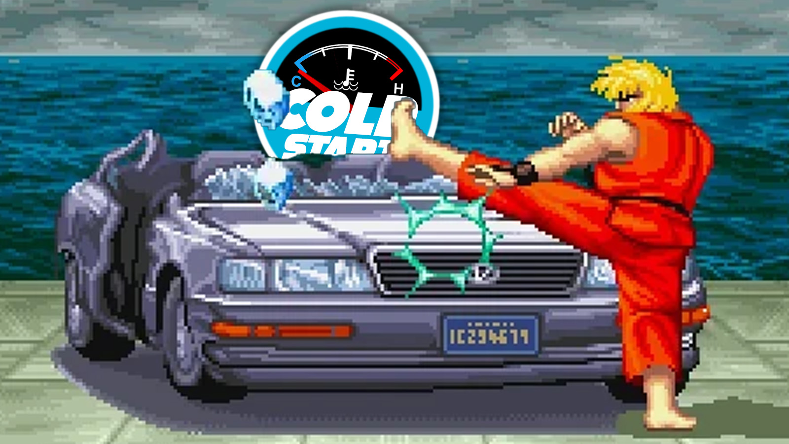 The Most Senselessly Abused Car In All Videogame History: Street Fighter II’s Lexus LS400 Cs Streetfighter Top