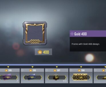 I know it's nothing, but i just hit 400 lvl and I'm feel really happy about this. It's been really rough 5 months in game, martyrdoms and USS9 in every match, campers, ManOWar thermite abusers.