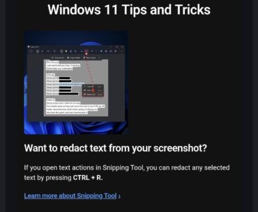 Did I just get rickrolled by an (official) windows email...?