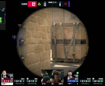 Cinematic win from M80 to take Mirage, defuse reads 0:000