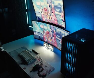 My battle station :) 2 years in the making, step by step