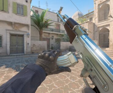Created this simple AK chrome skin, looking for feedback