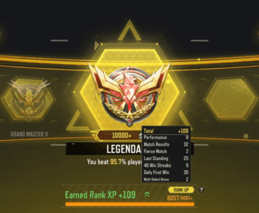 I usually stopped at GM3 in this alt account, but the ranked festival is just too good to miss.
