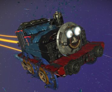 No Man’s Sky Custom Thomas the Tank Engine Ship