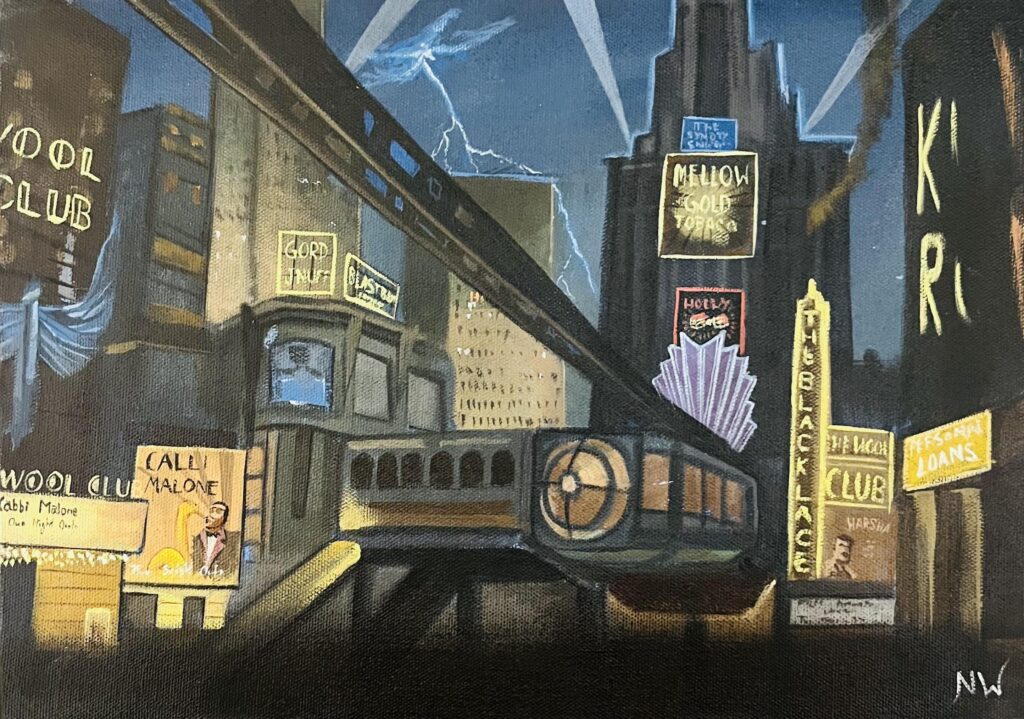 I painted Shadows of Evil!