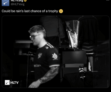 HLTV: "Could be rain's last chance of a trophy"