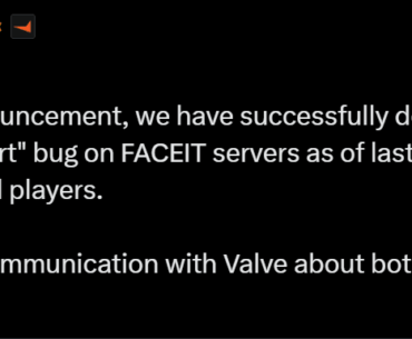 Faceit have developed a way to prevent the recent movement exploits in CS2!