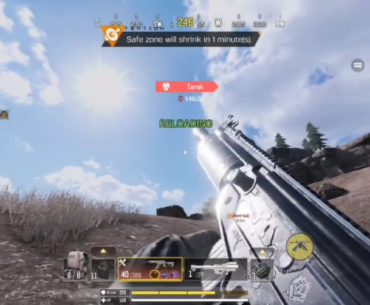 Managed to down a gliding bot/player, they just stuck mid-air