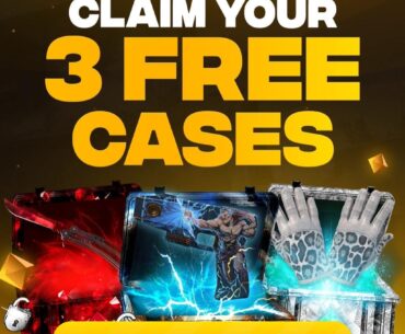3 Free Cases (Win up to $250)