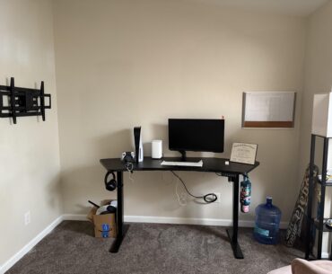 My desk setup at the moment