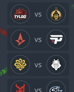 FISSURE Playground 2 round 3 matchups