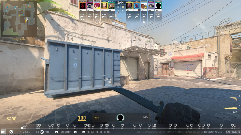 Cheater ruined the game