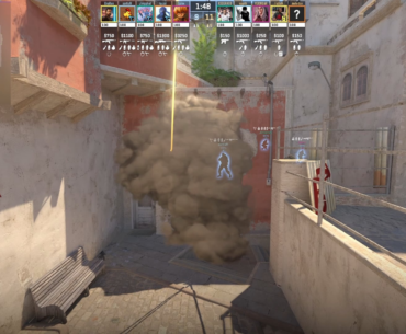 FalleN Shows NEW Meta Mirage Instant Window Smoke vs MOUZ at BLAST London