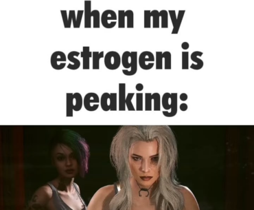 I’m very in tune with my hormones.
