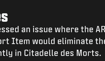 They really need to revise their patch notes before posting them