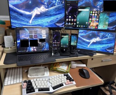 My development setup in office