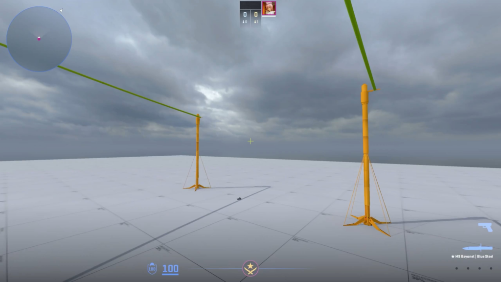 The most recent update has made it possible to port Apex Legends like zip-lines into CS2