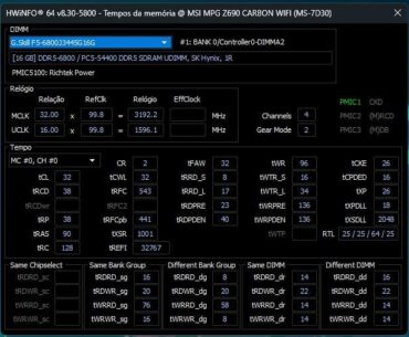 Help with DDR5 timings(Intel 12th gen)