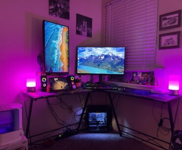 My cozy space to watch TV and game!